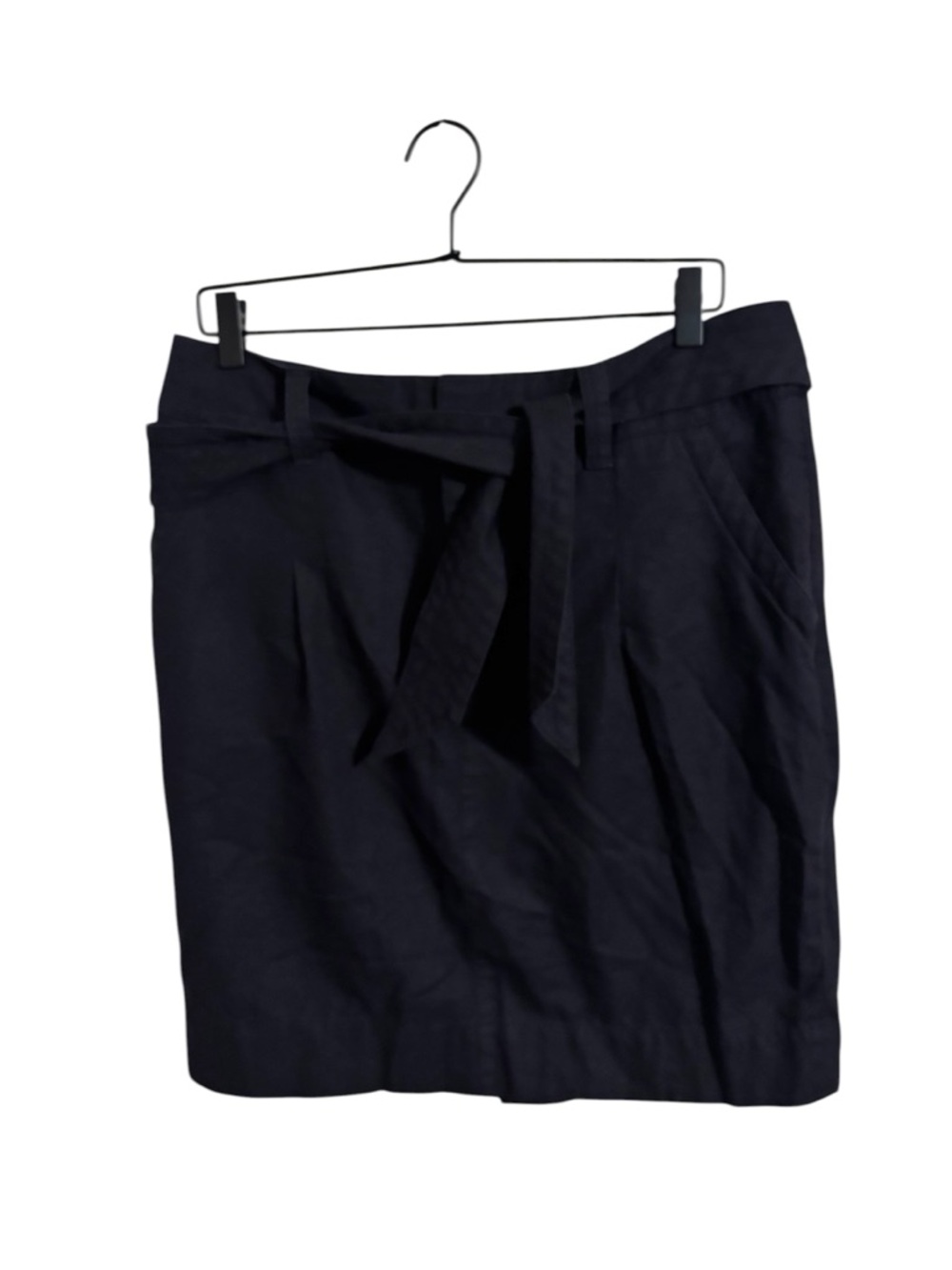 Cote‎ Femme Black Belted Mini Skirt Size 12